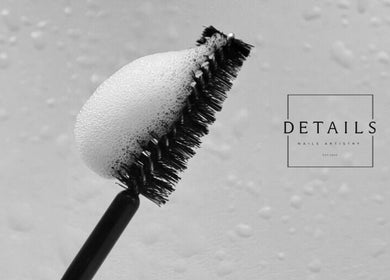 Foamy brush at Details Nails Artistry Spa in Riyadh, Riyadh Province, SA showcasing beauty care essentials.