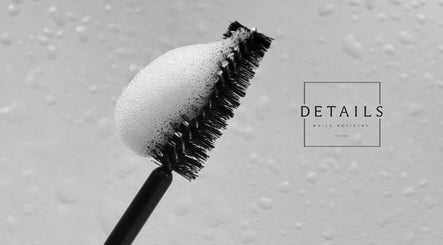 Foamy brush at Details Nails Artistry Spa in Riyadh, Riyadh Province, SA showcasing beauty care essentials.