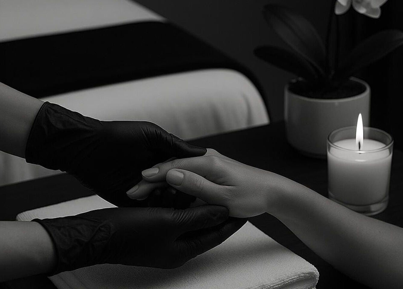 Relaxing hand massage at Details Nails Artistry Spa (Home Service), Riyadh, Riyadh Province, SA.