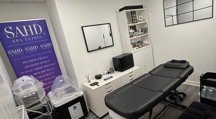 Therapy room at SAHD Spa Clinic - Stanley, Stanley, England, GB offering skincare treatments.
