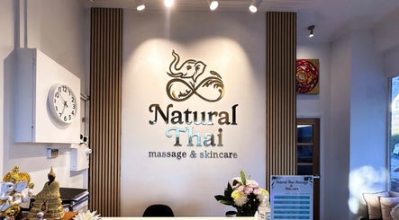 Reception area of Natural Thai Massage & Skincare in Melbourne, Victoria, AU with elegant decor and welcoming ambiance.