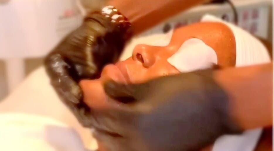 A rejuvenating facial at Radiance by Raytillia Salon and Mini Spa in Brunswick, Georgia, US.