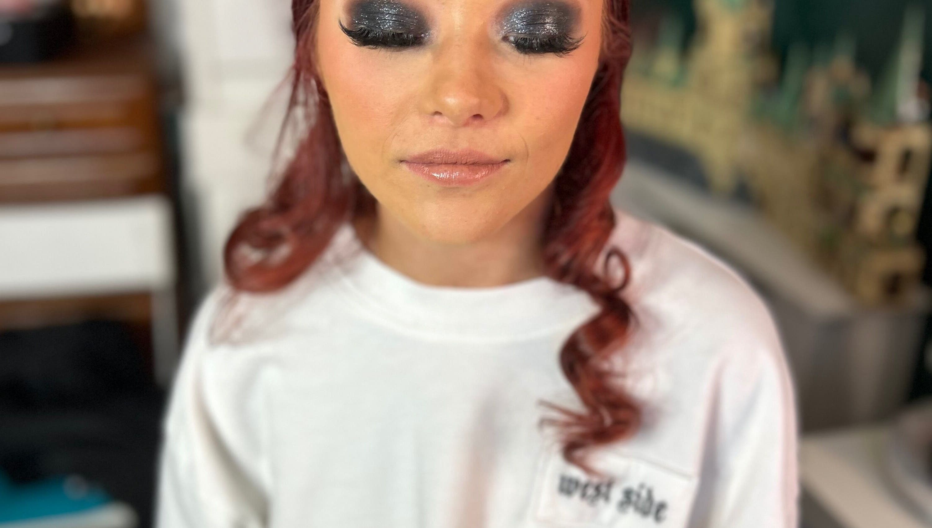 A stunning eye makeup look created at Beauty by Hailey Anderson in Larkhall, Scotland, GB.