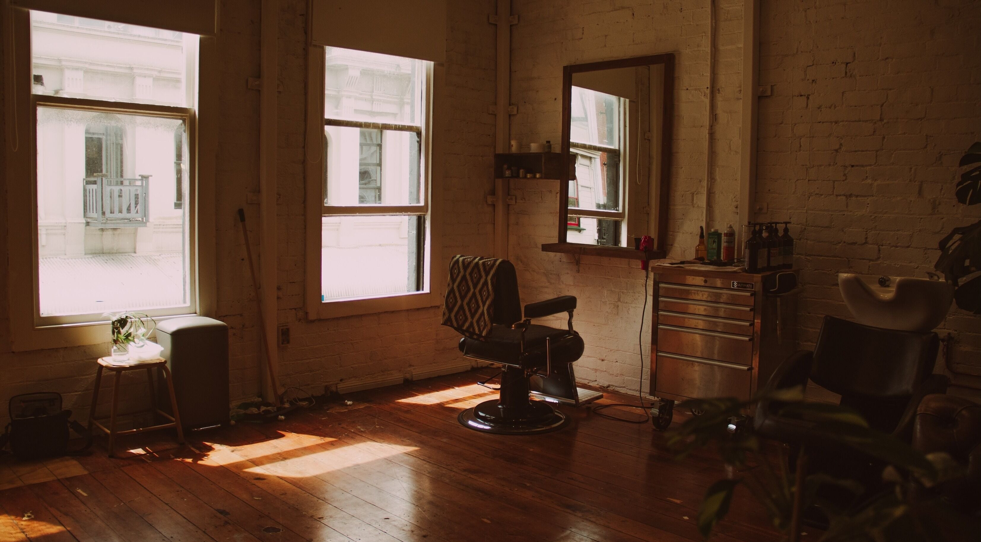 Cozy salon corner at That Was Then, This is Now, Wellington, Wellington, NZ with vintage charm.