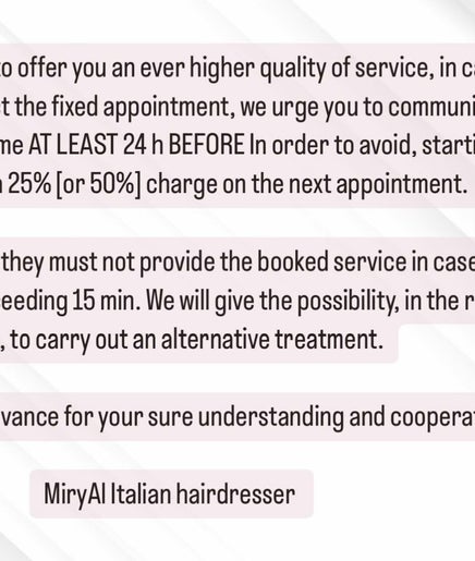 Miryal Italian Hairdresser – obraz 2