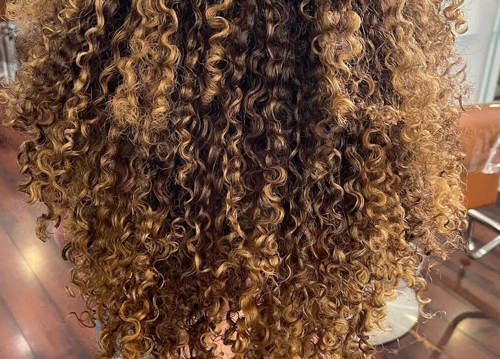 Beautiful curly hairstyle at The Curl Lounge in Toronto, Ontario, CA showcasing vibrant and healthy curls.