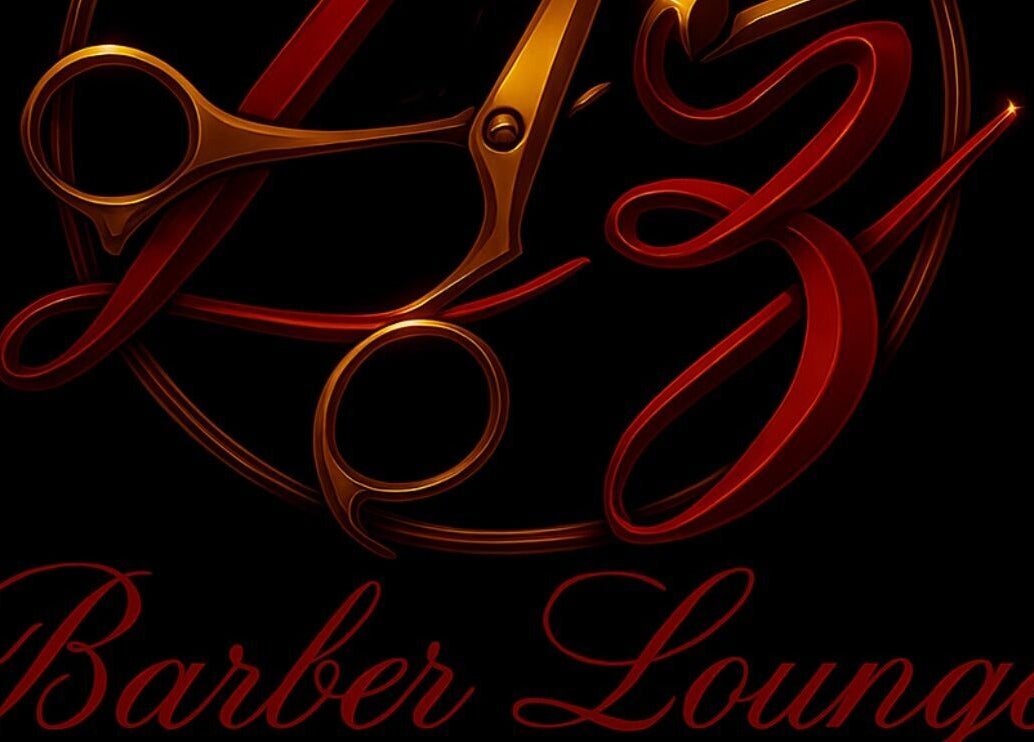 Logo of Z’z Barber Lounge featuring scissors and stylized text, Logan, Utah, US.