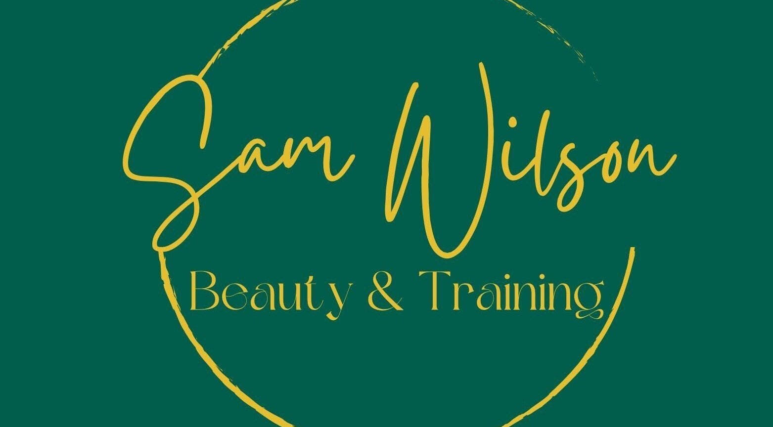 Pure Beauty Kirkudbright logo in green and yellow, located in Kirkcudbright, Scotland, GB.