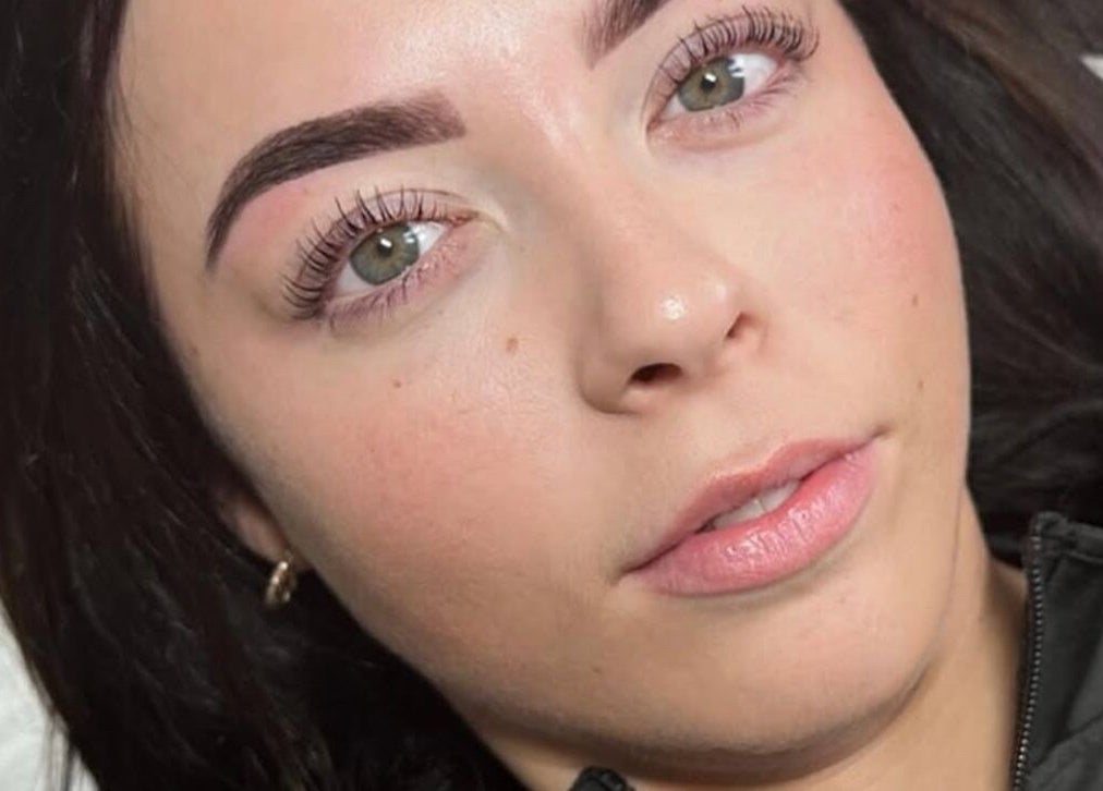 Close-up of radiant skin after treatment at GH Beauty, Peterborough, England, GB.