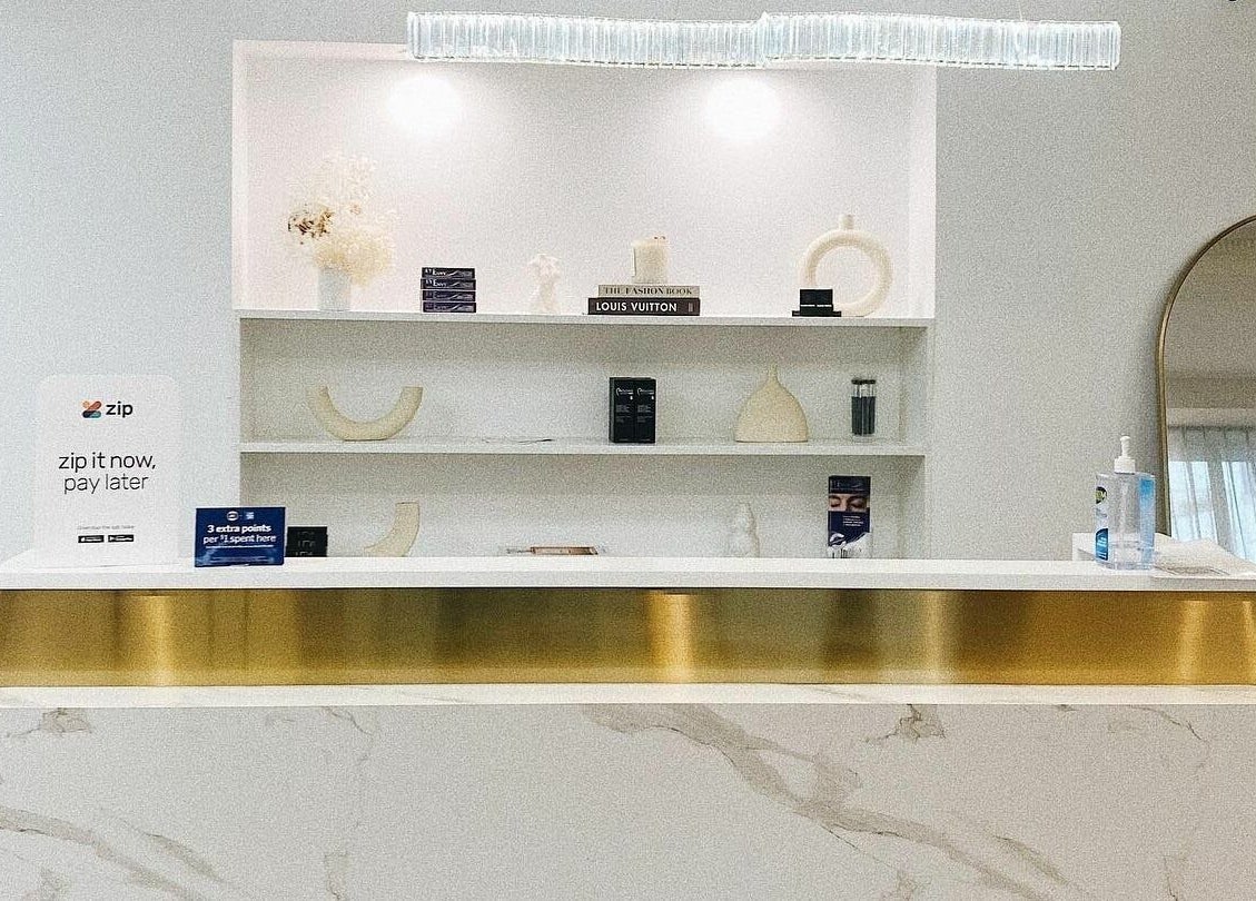 Elegant reception at LBA Lashes - Crows Nest, Crows Nest, New South Wales, AU with modern decor.