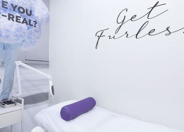 Relaxing treatment room at Furless Permanent Muroor Road (Abu Dhabi/Electrolysis), Abu Dhabi, AE.