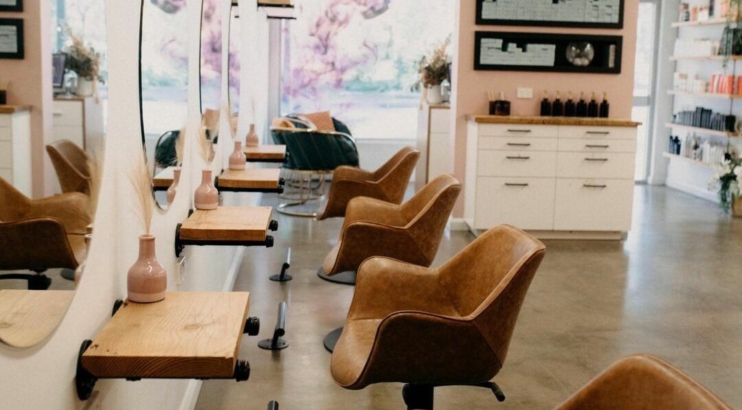 Inviting salon interior at The Color Room Glenbrook, Glenbrook, New South Wales, AU with stylish decor.