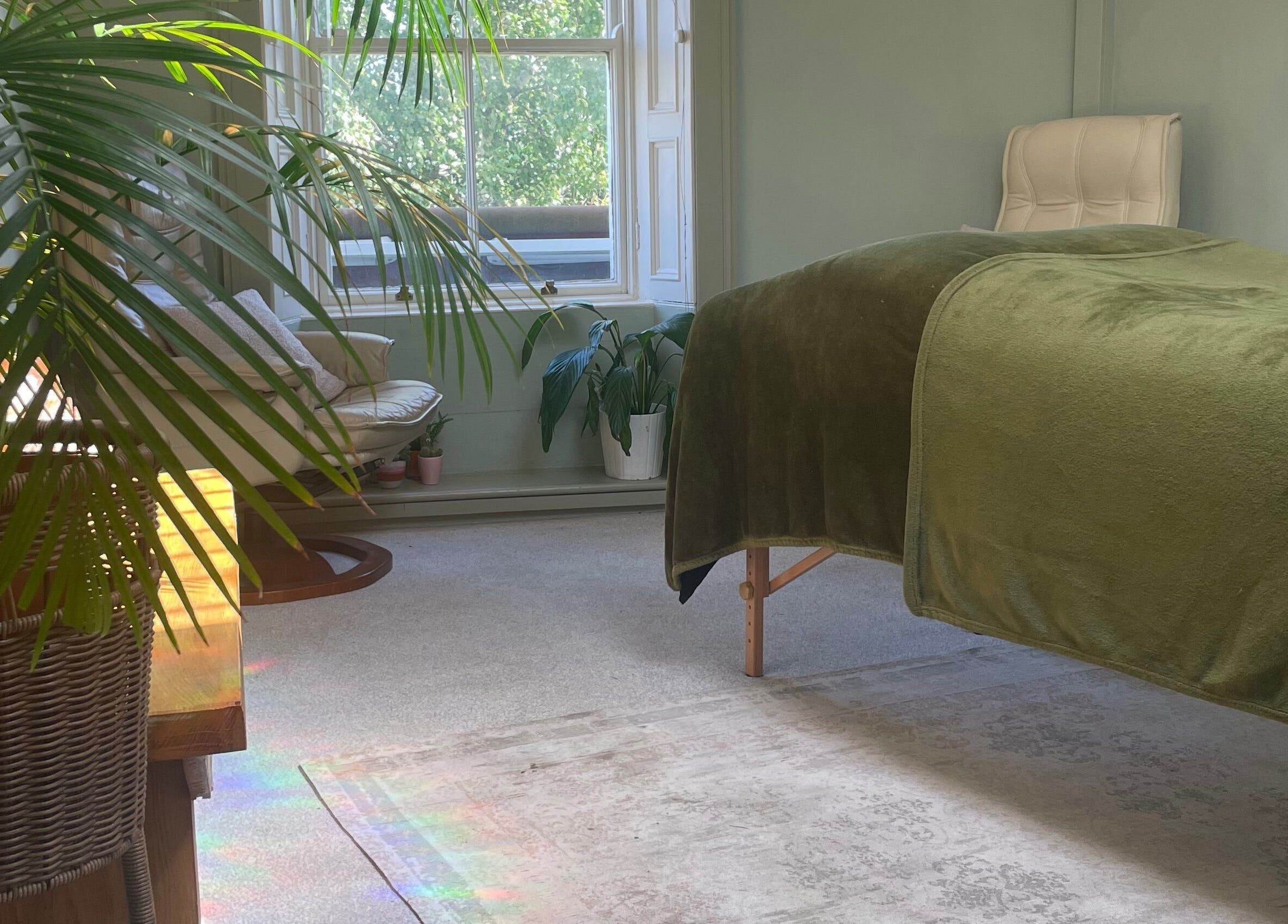 Tranquil room at Integrative Bodywork, Massage & Somatic Therapy - Makia Mullen, Dublin, County Dublin, IE.