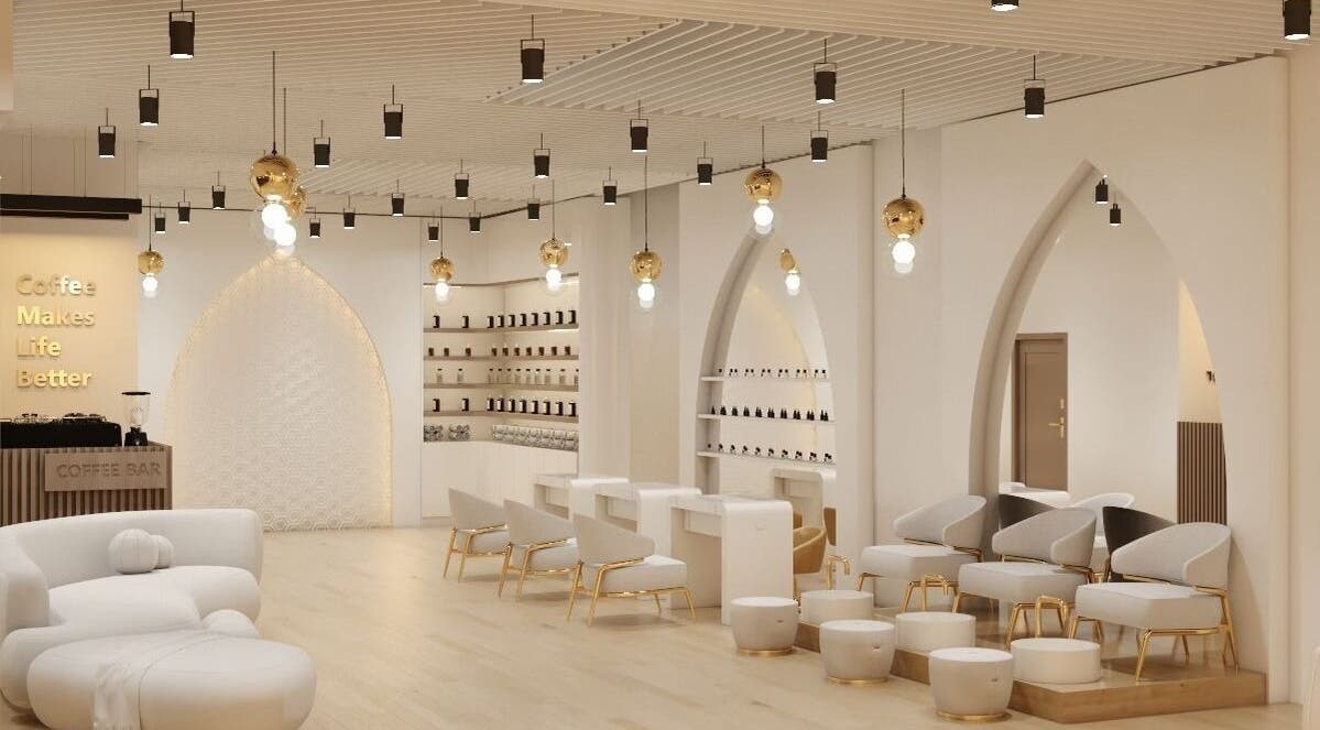 Relax in the modern lounge at Jadore Beauty Salon - Abu Dhabi, located in Abu Dhabi, AE.
