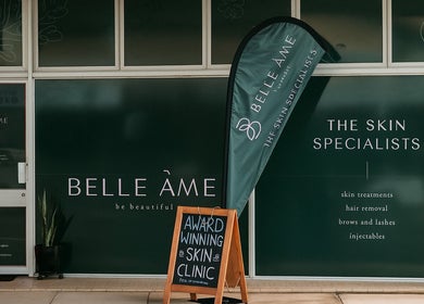 Entrance of Belle Áme Beautique, an award-winning clinic in Gladstone Central, QLD, AU.