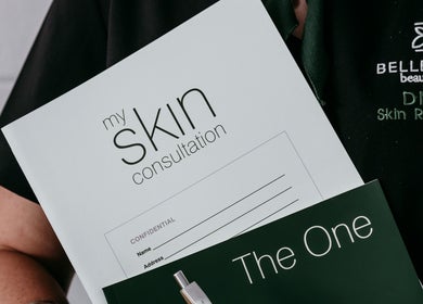 Skin consultation forms at Belle Áme Beautique, Gladstone Central, QLD, AU, highlighting personalized care.