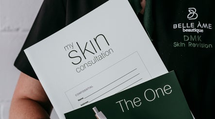 Skin consultation forms at Belle Áme Beautique, Gladstone Central, QLD, AU, highlighting personalized care.