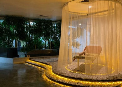 Relaxing ambiance at LAWA LAWA SPA @KSL City Mall in Johor Bahru, Johor, MY. Elegant decor with soft lighting.