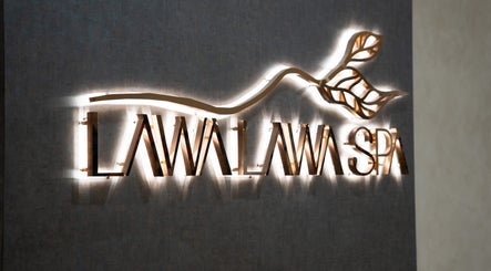 Illuminated signage of LAWA LAWA SPA @Komtar JBCC in Johor Bahru, Johor Darul Ta'zim, MY.