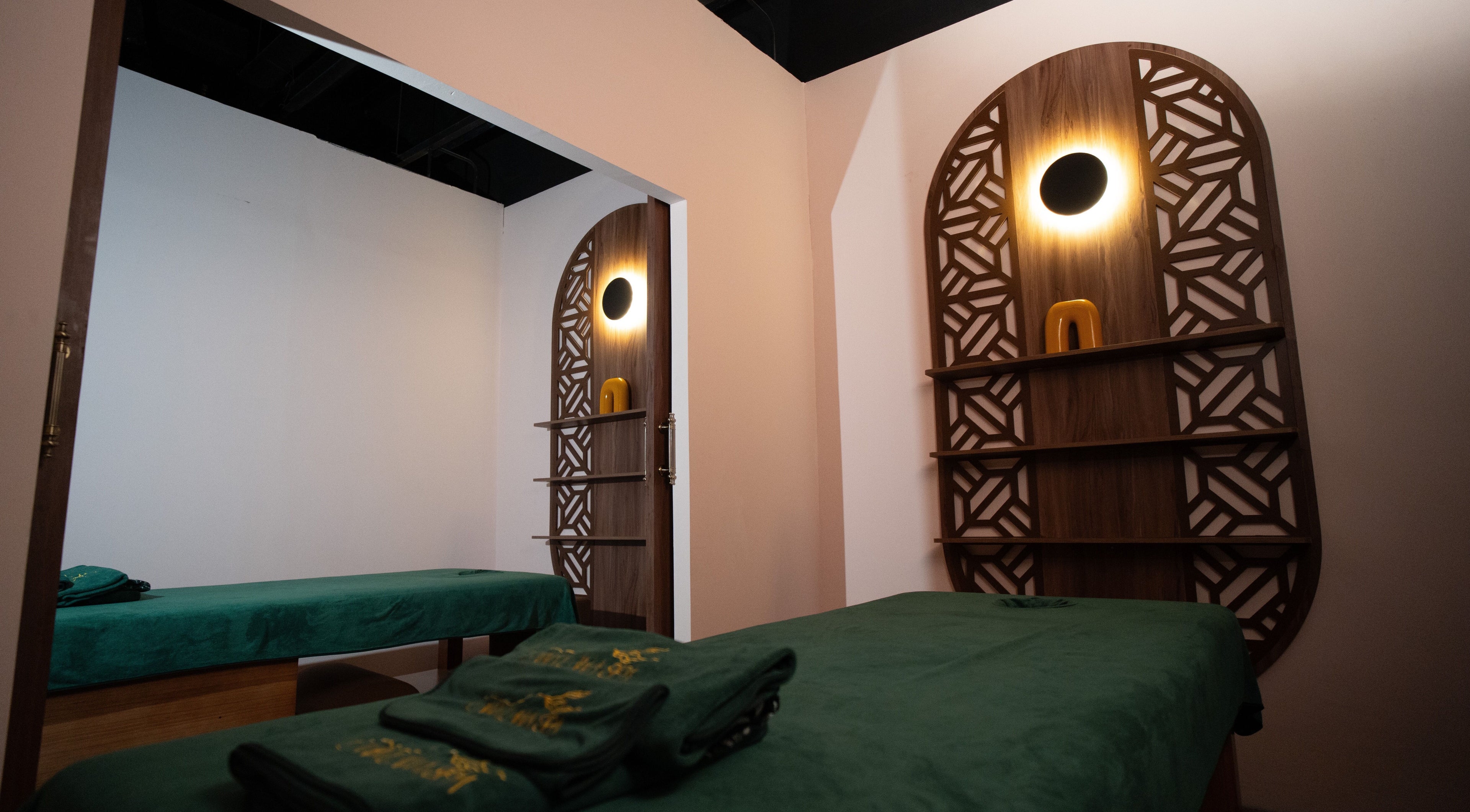 Luxurious treatment room at LAWA LAWA SPA @Komtar JBCC in Johor Bahru, Johor Darul Ta'zim, MY.