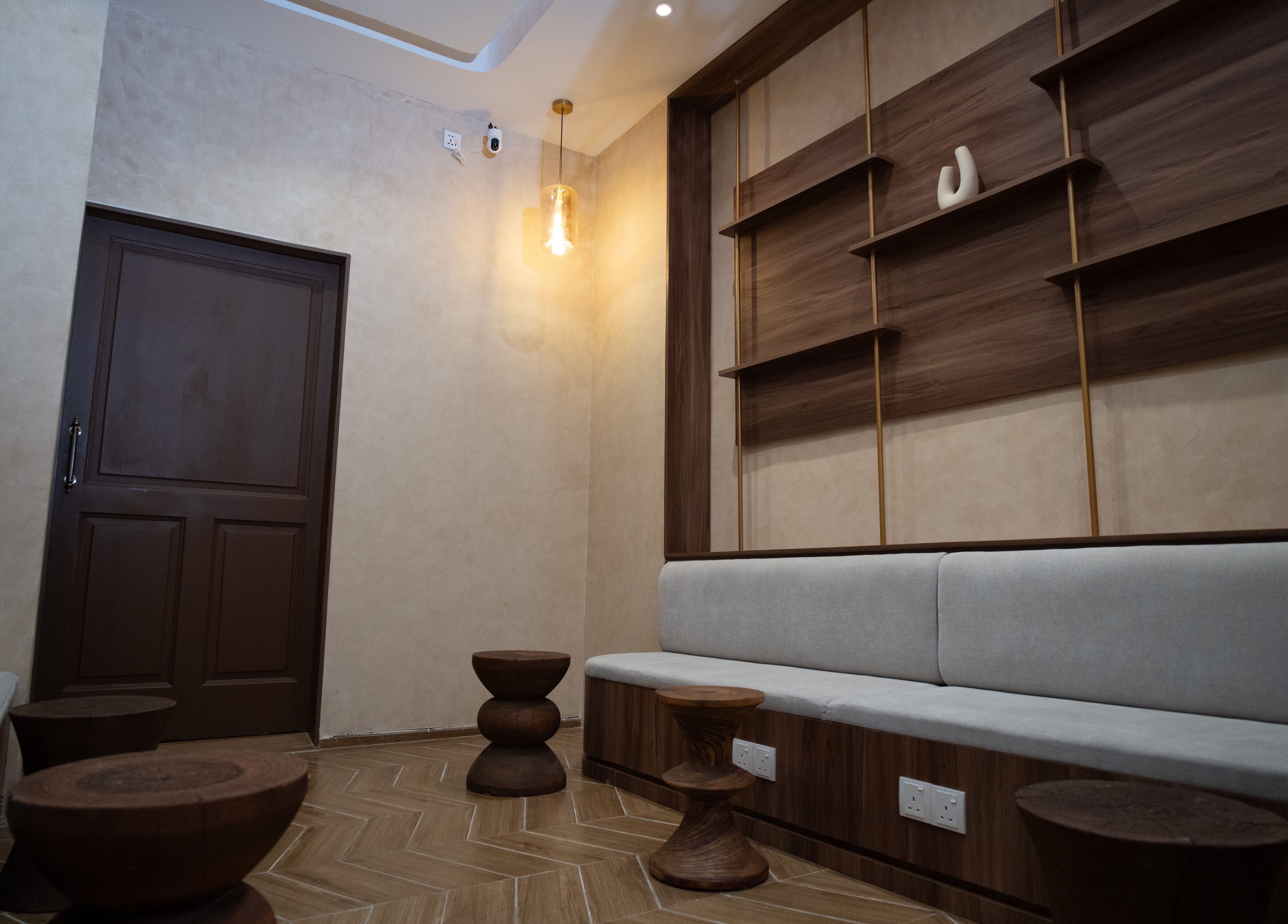 Cozy seating in LAWA LAWA SPA @Komtar JBCC, Johor Bahru, Johor Darul Ta'zim, MY. Warm lighting adds serenity.