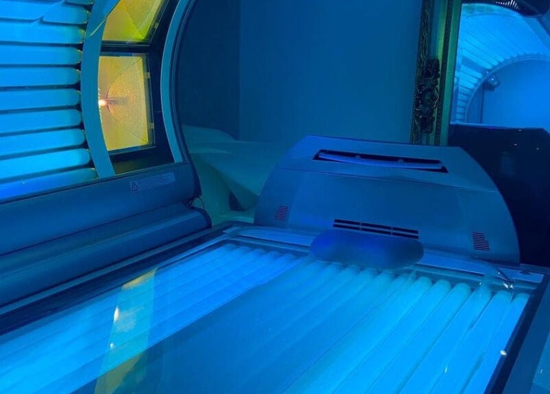 Modern tanning beds at Beautiful Bodies & Aesthetics in Bournemouth, England, GB offer a radiant tanning experience.