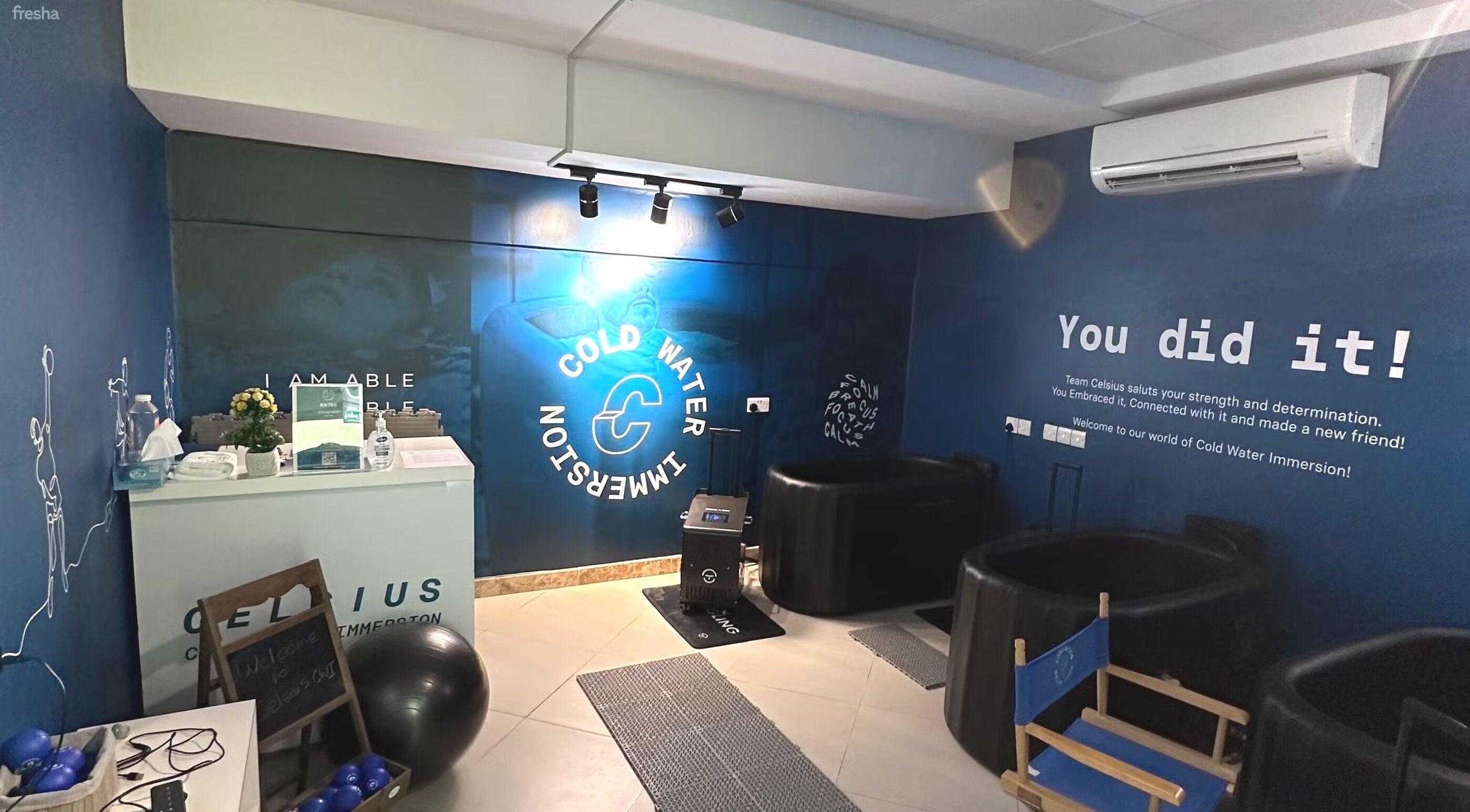 Celsius Cold Water Immersion venue featuring tubs and a welcoming atmosphere in Abu Dhabi, Abu Dhabi, AE.