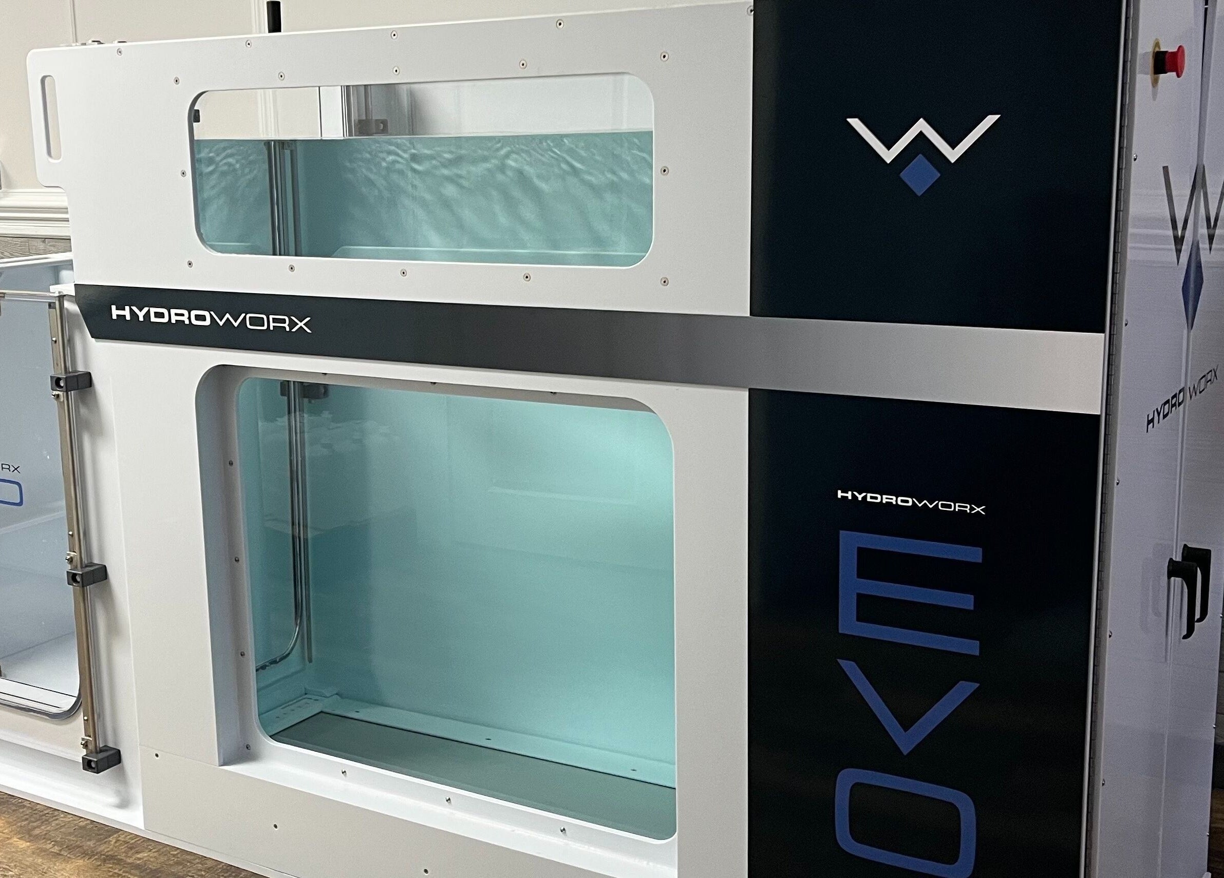 HydroWorx therapy pool at R3 Wellness, Durham, North Carolina, US, offering advanced wellness solutions.