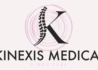 Logoul KINEXIS MEDICAL la București, București, RO, reprezentând wellness și expertiză medicală.