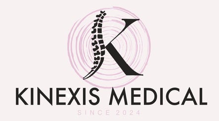 Logoul KINEXIS MEDICAL la București, București, RO, reprezentând wellness și expertiză medicală.