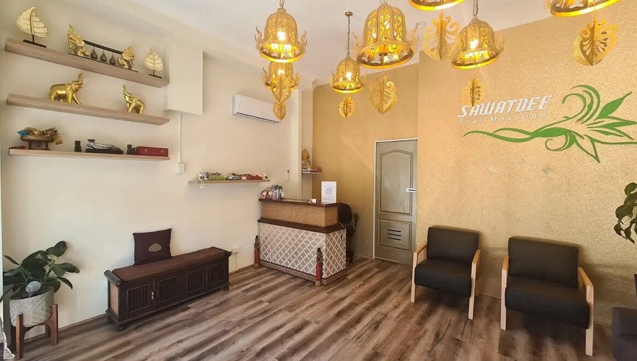 Elegant reception area of SAWATDEE THAI MASSAGE DAY SPA AT MANLY, Manly, New South Wales, AU showcasing Thai decor.