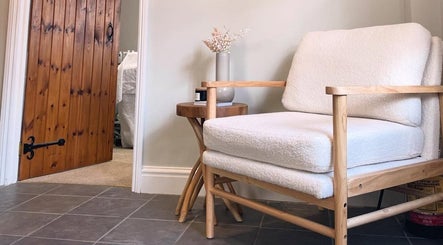 Inviting seating area at The Skin Therapist at Skin & Wellness Alvechurch, Alvechurch, England, GB.