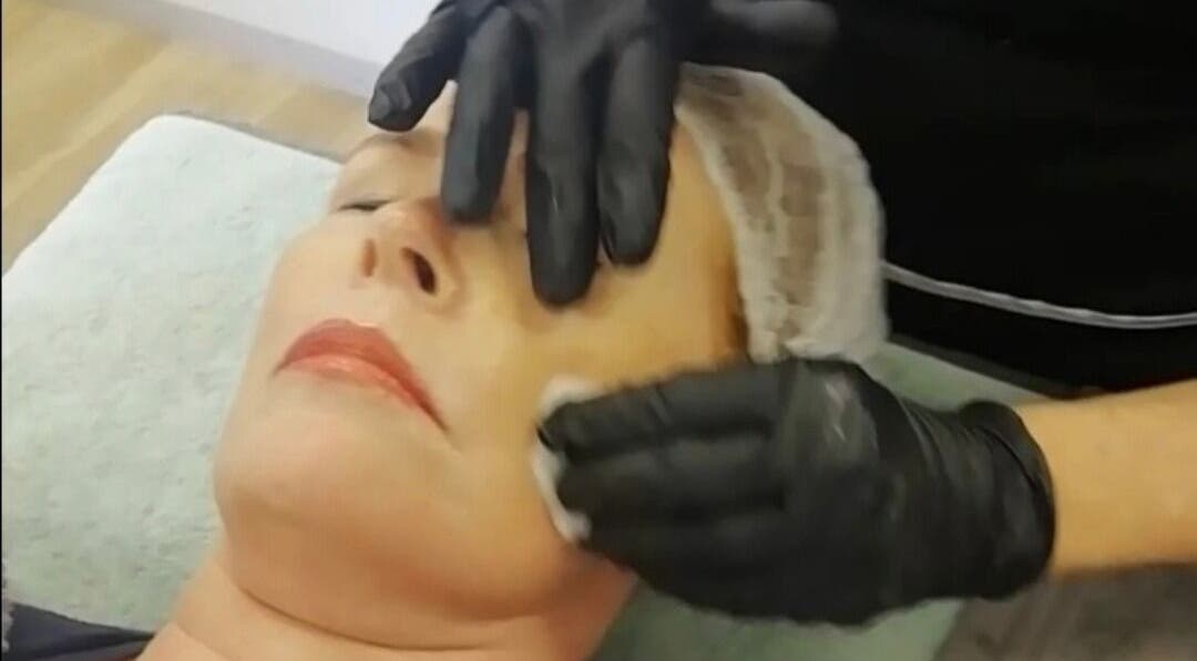 Facial treatment at JustBe Aesthetics Skin Clinic in Cape Town, Western Cape, ZA, enhancing skin wellness.