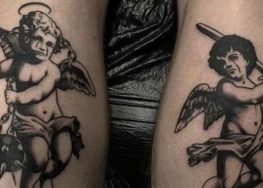 angel of sorrow tattoo