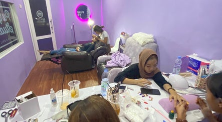 Purple Studio Eyelash and Nail Art