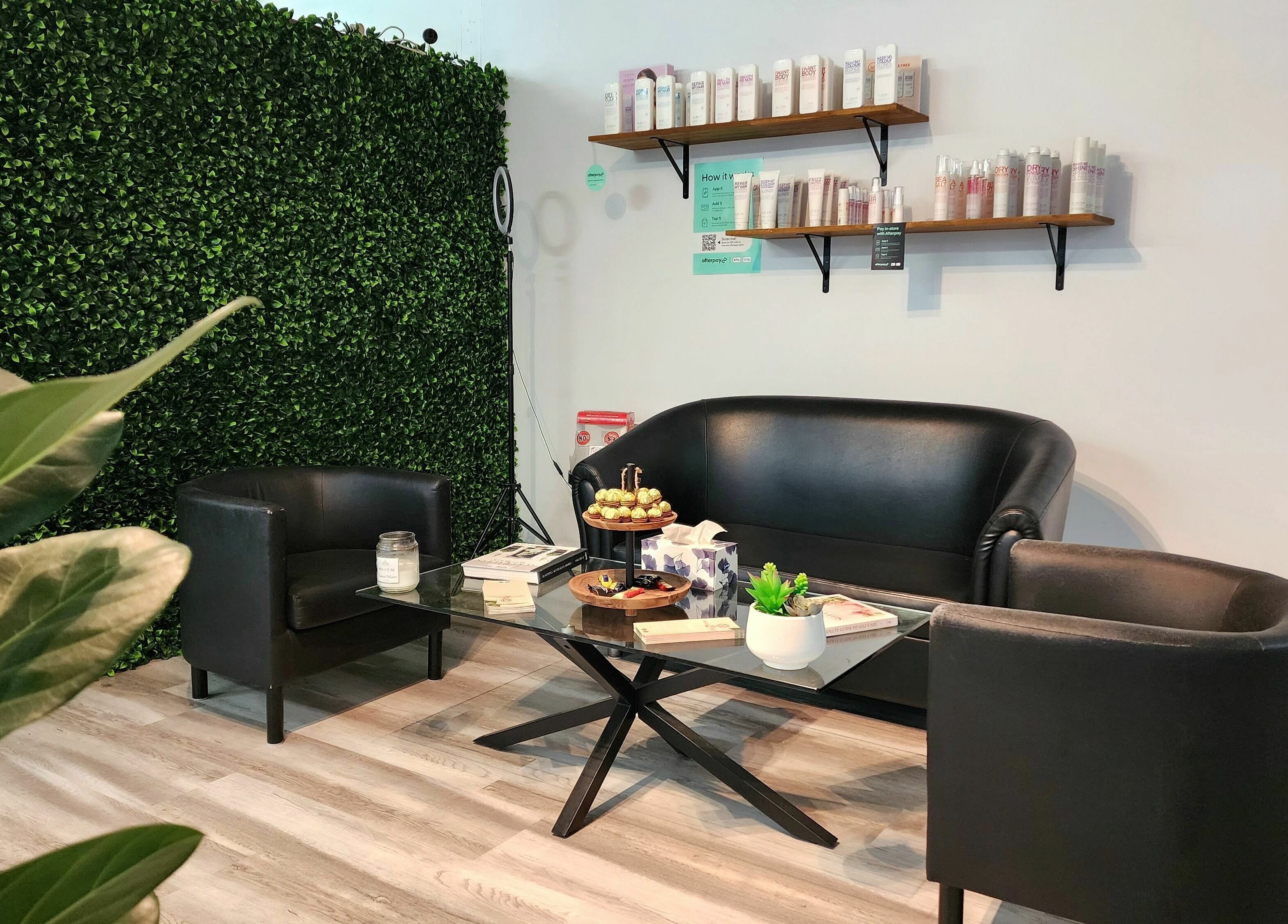 Elegant lounge at M2M By Michael in Penrith, New South Wales, AU with chic decor and comfortable seating.