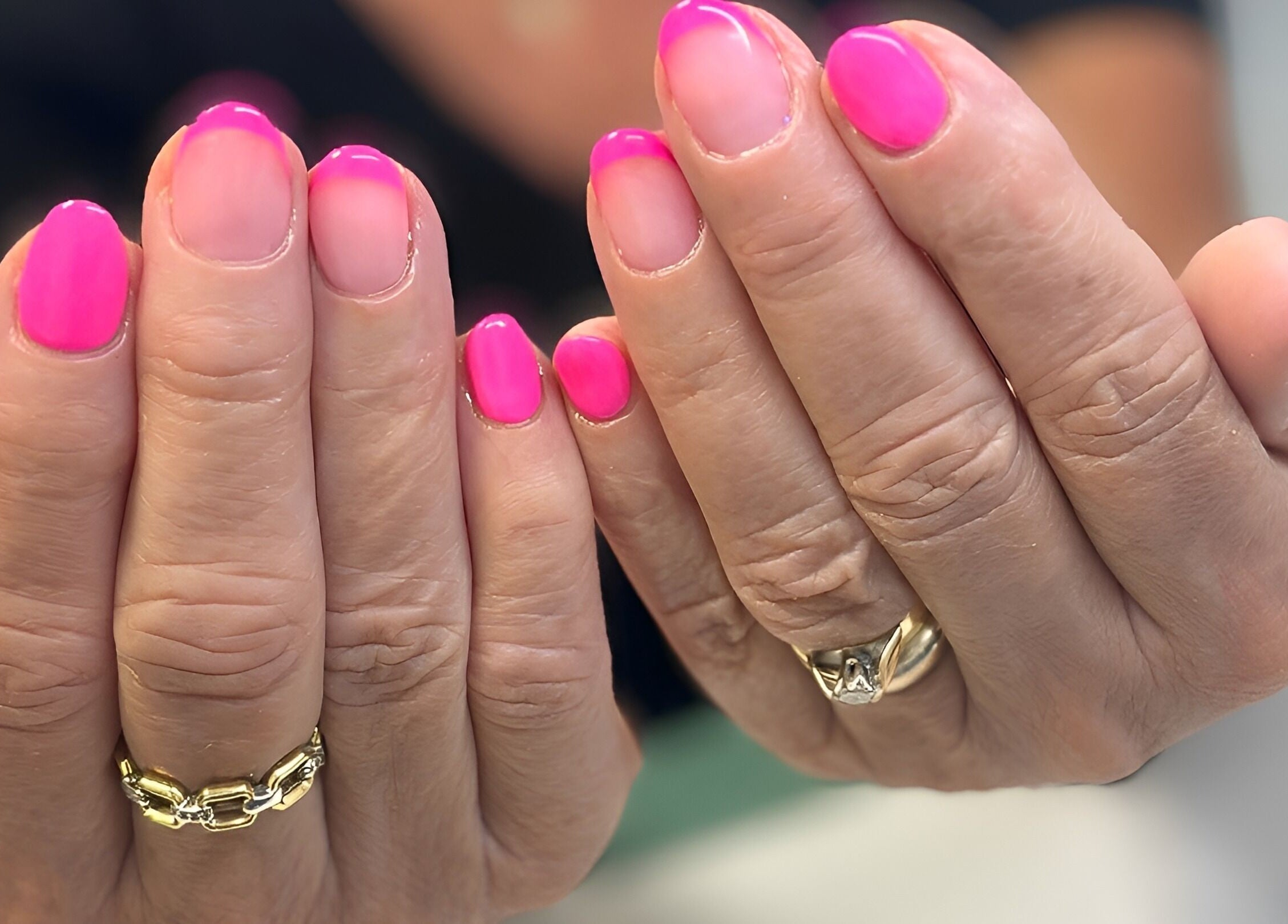 Bright pink nails at Beauty Within by Rebecca, Wexford, County Wexford, IE showcasing expert manicure.