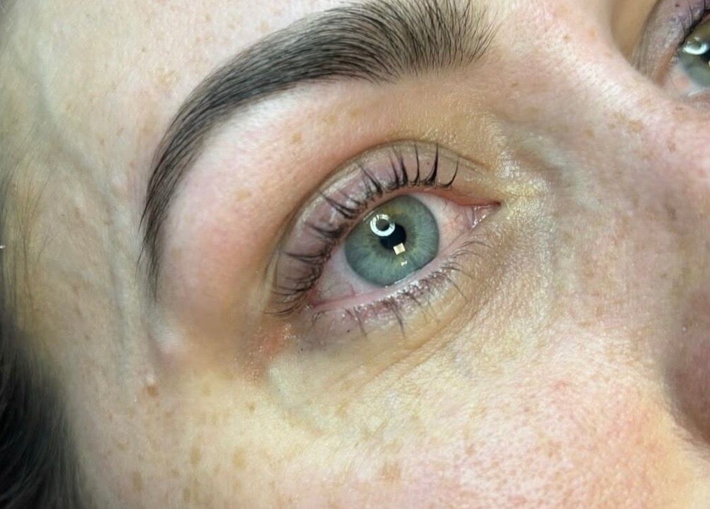 Close-up of expertly styled lashes at Beauty Within by Rebecca, Wexford, County Wexford, IE.
