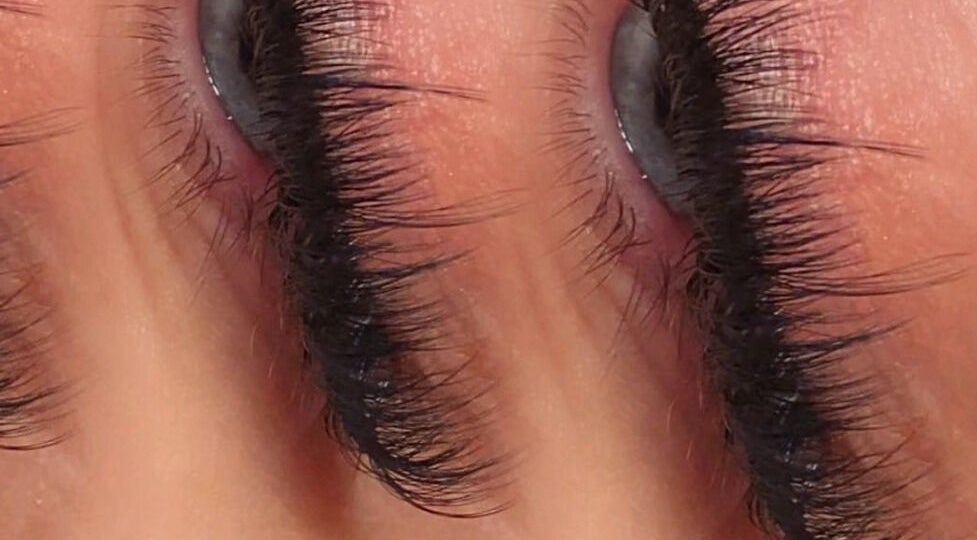 Elegant lash extensions from Lash Money in Livingston, Scotland, GB showcasing expert beauty artistry.