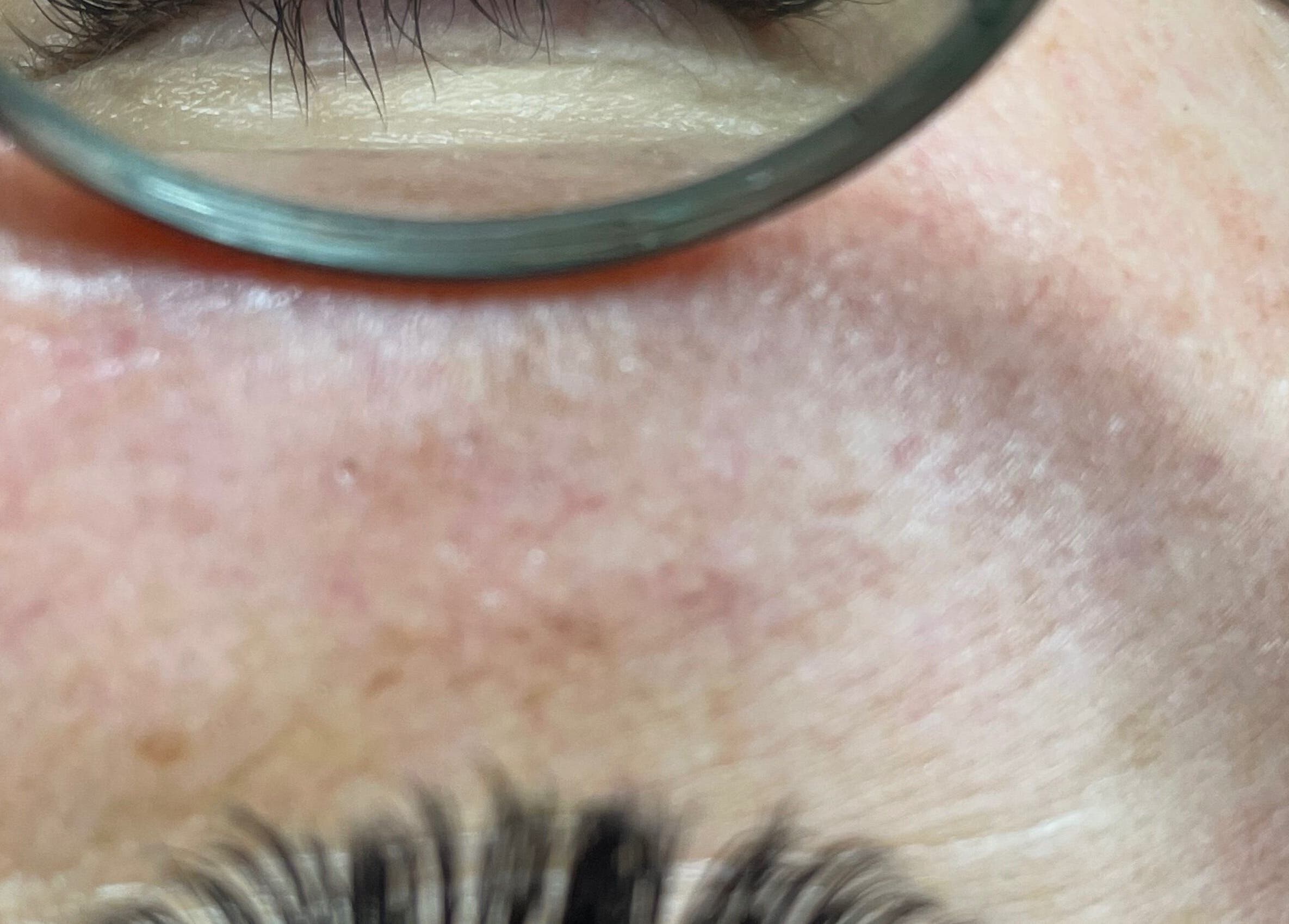 Close-up of eyelash extension at Cassandra Jade’s Collective, Alberton, Gauteng, ZA.