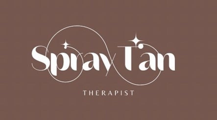 Sleek spray tan logo for Bronzedbybelina in Houghton Regis, England, GB. Stylish brown background.
