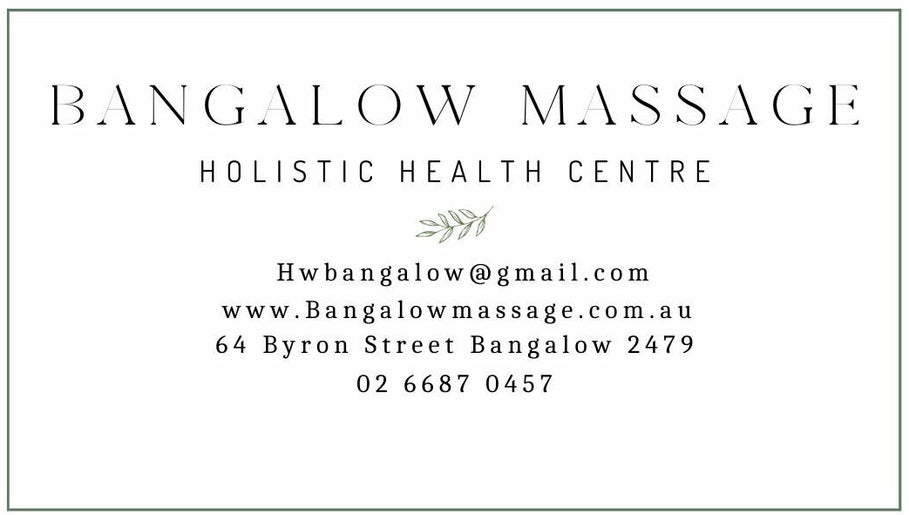 Bangalow Massage / Herbal Wisdom billede 1