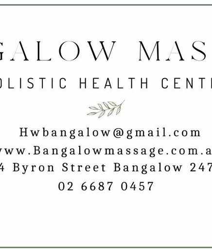 Imagen 2 de Bangalow Massage / Herbal Wisdom