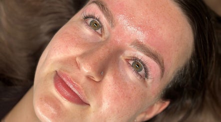 Close-up of glowing skin at Defined and Dewy Beauty, Melbourne, Victoria, AU.