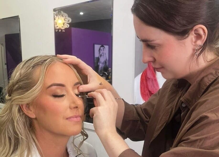 Professional makeup application at Beauty by Alex Yeomans, Whyalla Norrie, South Australia, AU.