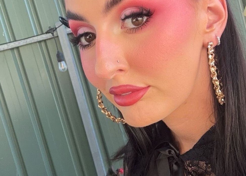 Close-up of makeup artistry at Beauty by Alex Yeomans, Whyalla Norrie, South Australia, AU.