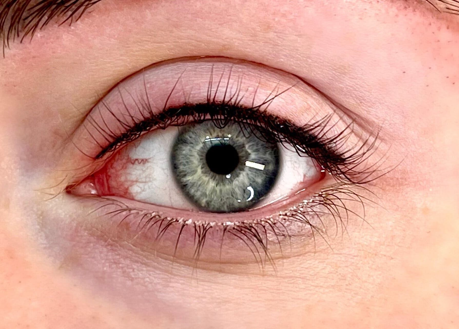 Close-up of a beautifully enhanced eye at Beautiful You By Christine - Davidson, NC, highlighting expert beauty care.