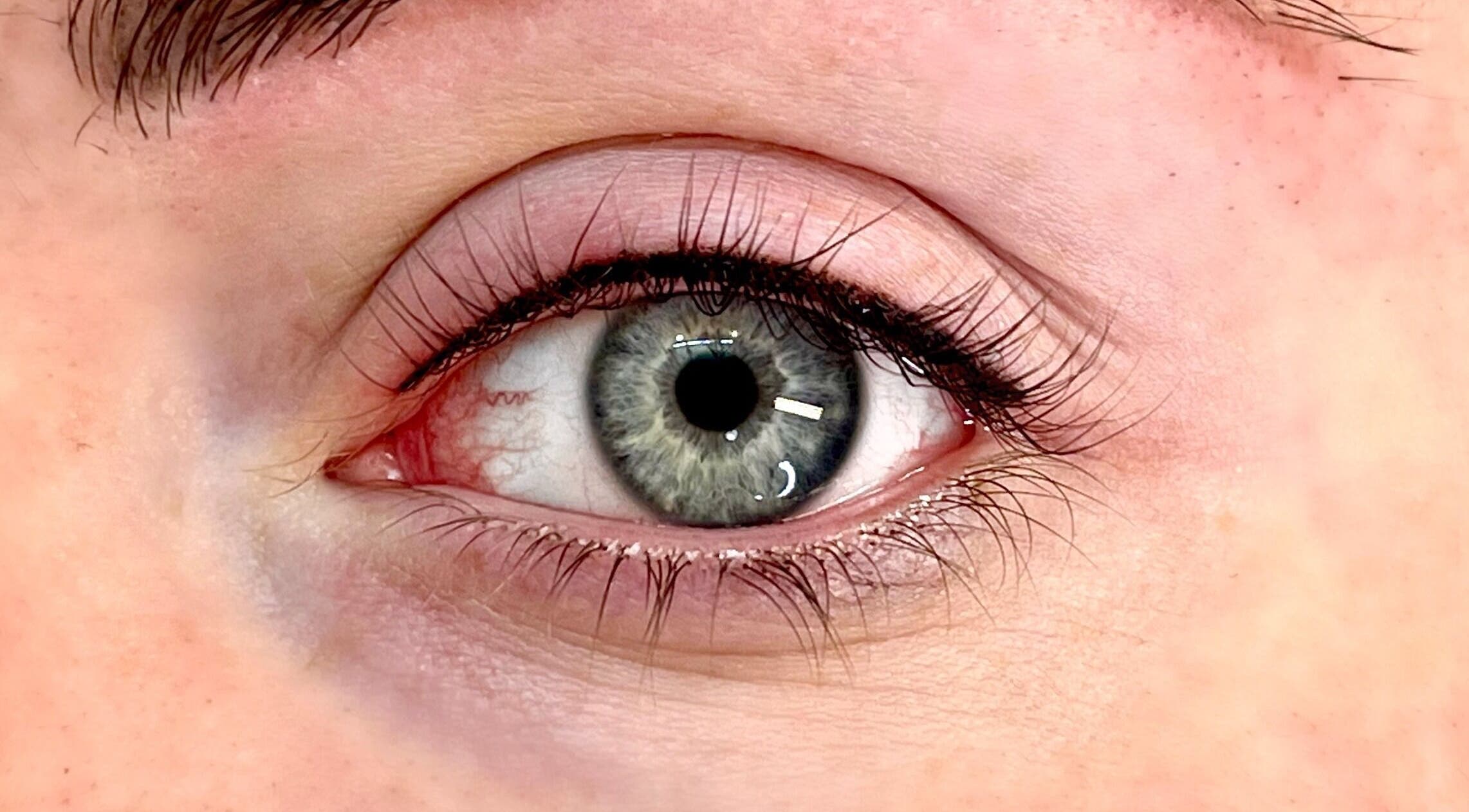 Close-up of a beautifully enhanced eye at Beautiful You By Christine - Davidson, NC, highlighting expert beauty care.