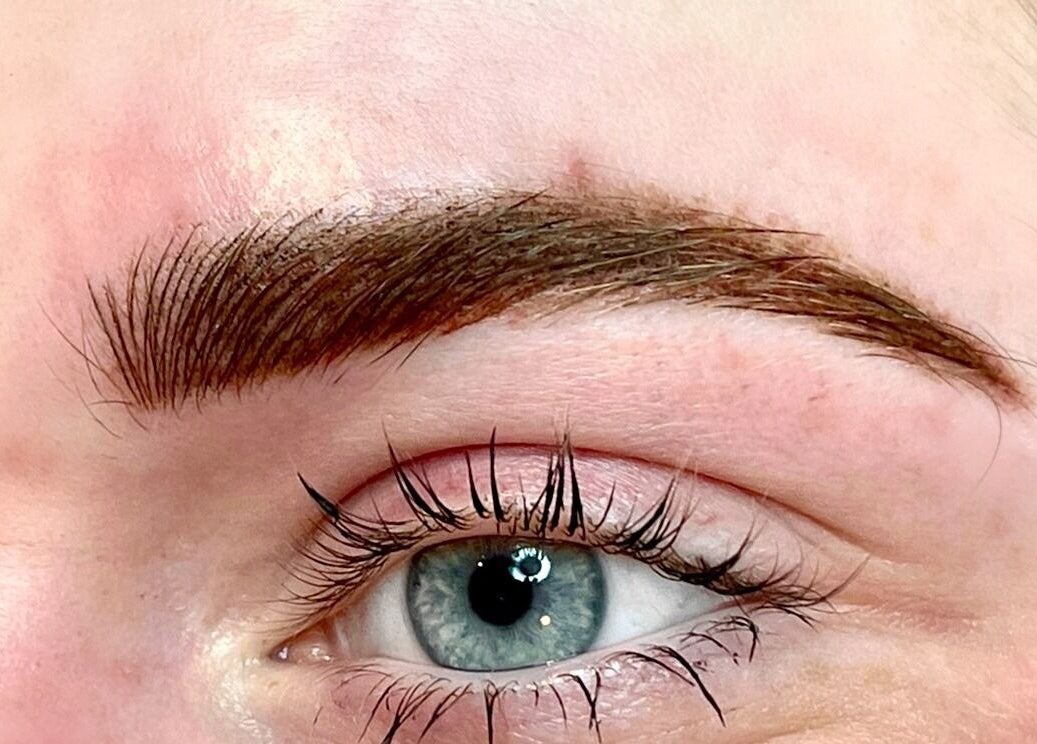 Beautifully shaped eyebrow at Beautiful You By Christine - Davidson, NC. Expert beauty services in Davidson, North Carolina, US.