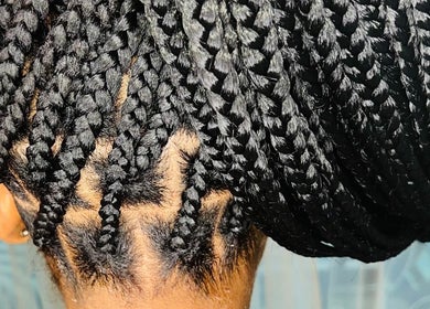 Goddess Knotless Boho Braids - London Mobile Afro Hairdresser